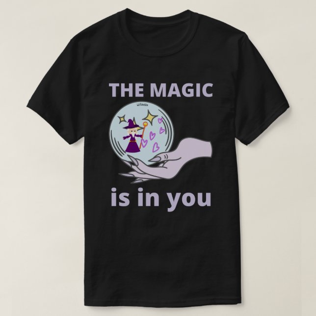MAGIC FINNS I    DIGinspirerande presentidé      T Shirt (Design framsida)