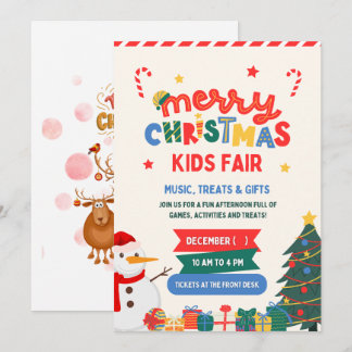 "Magic Firande: Julinbjudan kort