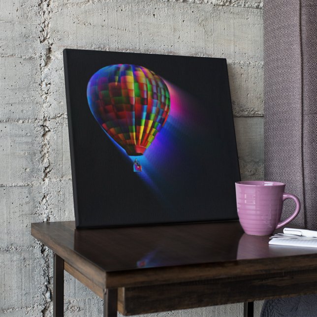 Magic Flight Abstrakt Dream Digital Art Canvastryck (Skapare uppladdad)