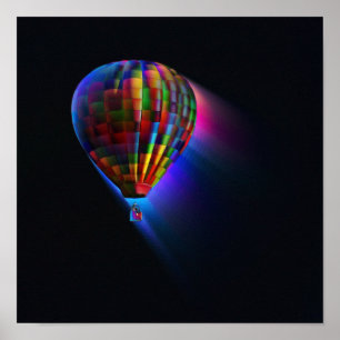 Magic Flight Abstrakt Dream Digital Art Poster