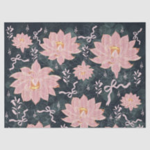 Magic florals with glitter design 