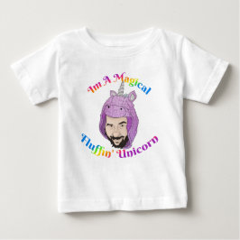 Magic Fluffin Unicorn Baby Bra Jersey T-Shirt