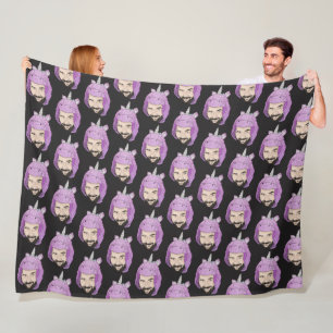 Magic Fluffin Unicorn Blanket, alla storlekar Fleecefilt
