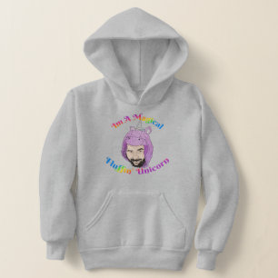 Magic Fluffin Unicorn Kids' Pullover Hoodie T Shirt
