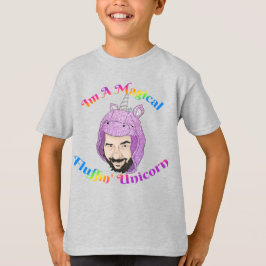 Magic Fluffin Unicorn Kids'Basic T-Shirt