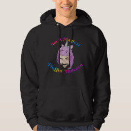 Magic Fluffin Unicorn Manar Hooded Sweatshirt