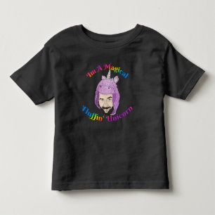 Magic Fluffin Unicorn Småbarn Jersey T-Shirt