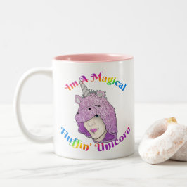 Magic Fluffin Unicorn Two-Tone Mugg