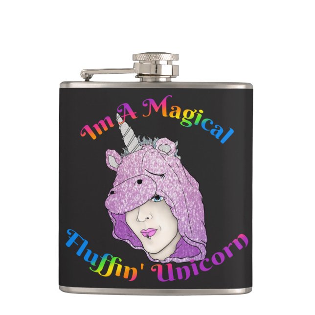 Magic Fluffin Unicorn Vinyl Wrappask Fickplunta (Framsidan)