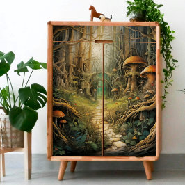 Magic Forest Arch Decoupage-utgivningspapper