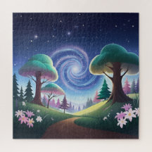 Magic Forest Gateway: Swirling Galaxy
