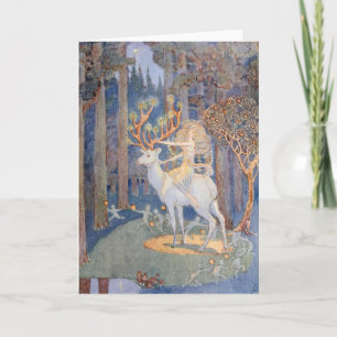 Magic Forest jul av Jessie Bayes Helgkort