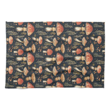 Magic Forest Mushroom Kitchen Towel