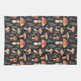 Magic Forest Mushroom Kitchen Towel Kökshandduk