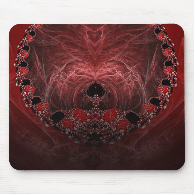 Magic Fractal Dreams Mousepad Musmatta (Framsidan)