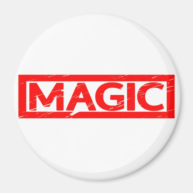 Magic Frimärke Magnet (Framsidan)