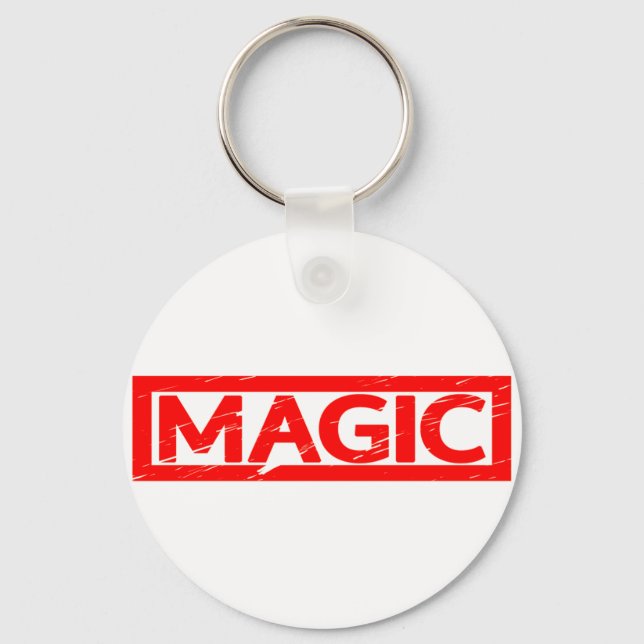 Magic Frimärke Nyckelring (Framsida)