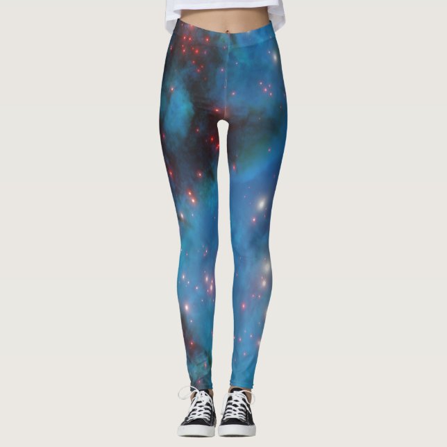 Magic galaxy tapet balgings leggings (Framsida)
