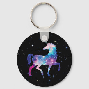 Magic Galaxy Unicorn Nyckelring