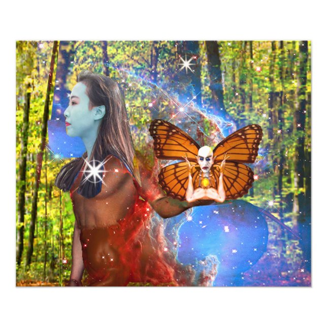 Magic Garden Fototryck (Framsidan)