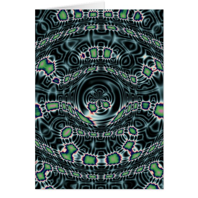 Magic Garden Hälsningskort (Framsidan)