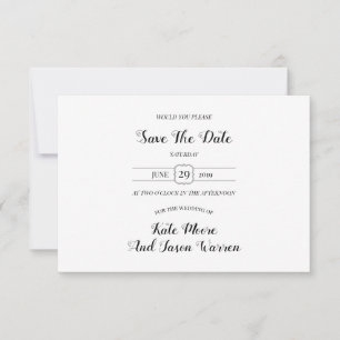 Magic Garden Wedding Spara Datumet