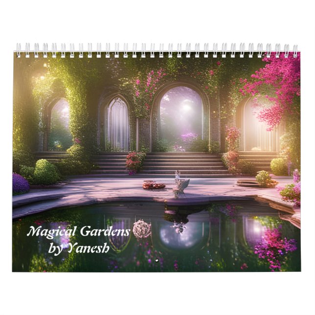Magic Gardens 2024 Calendar Kalender (Omslag)