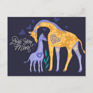 Magic Giraffes vykort