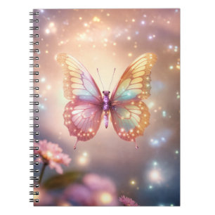 Magic Glitter Butterfly Anteckningsbok
