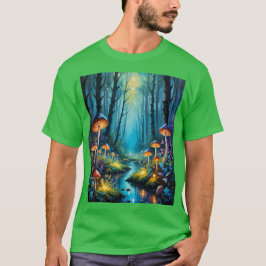 Magic Glow Scene Tee i svampen Forest Magic