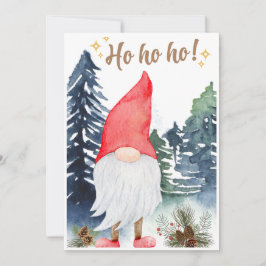 Magic Gnome Julhälsningar kort