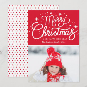 Magic God jul red-foto Kort