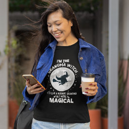 Magic Grandma Witch T Shirt