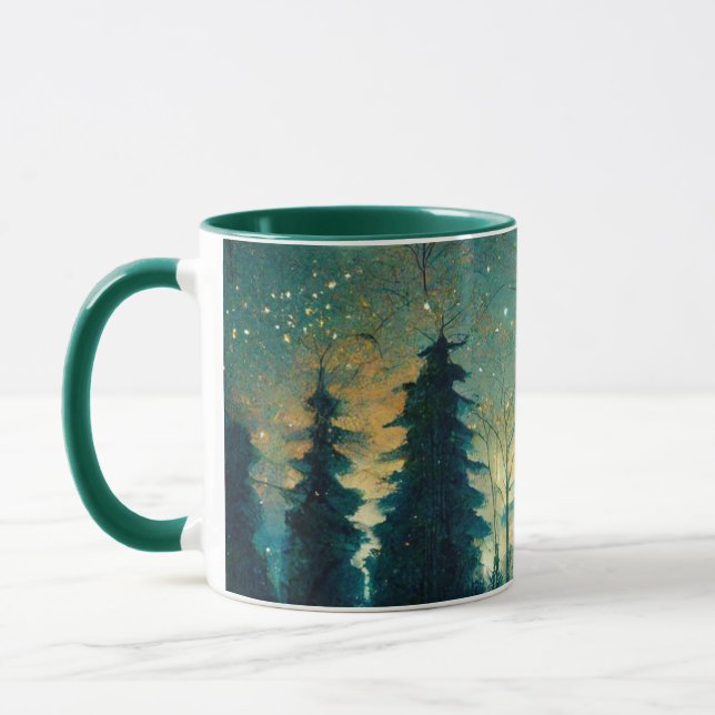 Magic Gräs Forest Mugg (Vänster)