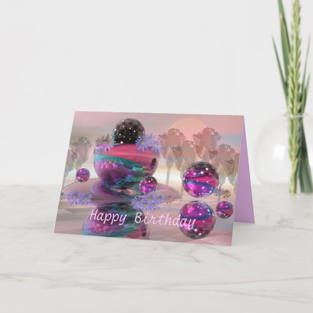 Magic Grattis på födelsedagen kort (Framsida)