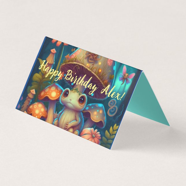 Magic gullgroda kort (Framsida)