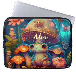 Magic gullgroda laptop fodral