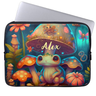 Magic gullgroda laptop fodral