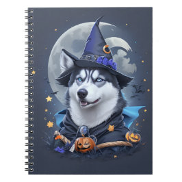 Magic Halloween Delight Hund Anteckningsbok