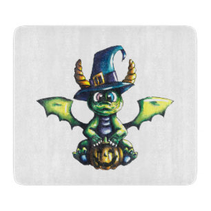 Magic Halloween Dragon Design