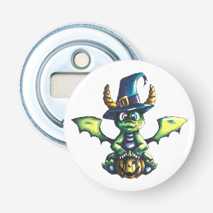 Magic Halloween Dragon Design Flasköppnare