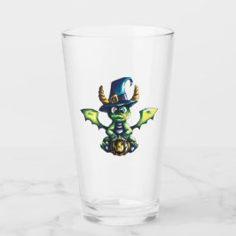 Magic Halloween Dragon Design Glaskopp