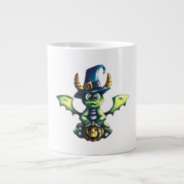 Magic Halloween Dragon Design Jumbo Mugg