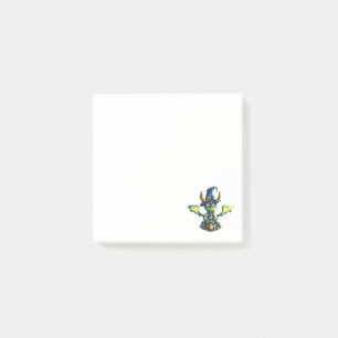 Magic Halloween Dragon Design Post-it Block