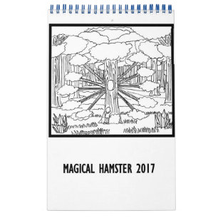 Magic Hamster 2017 Calendar Kalender