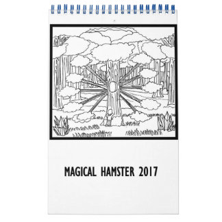 Magic Hamster 2017 Calendar Kalender
