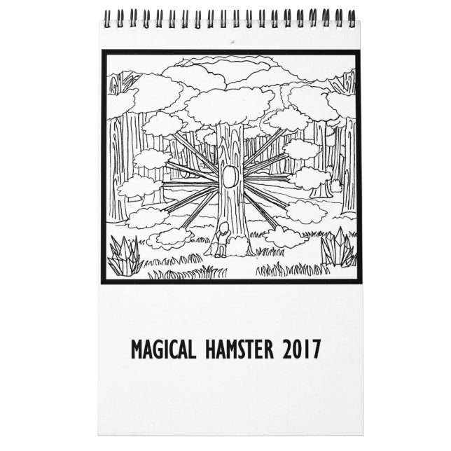 Magic Hamster 2017 Calendar Kalender (Omslag)