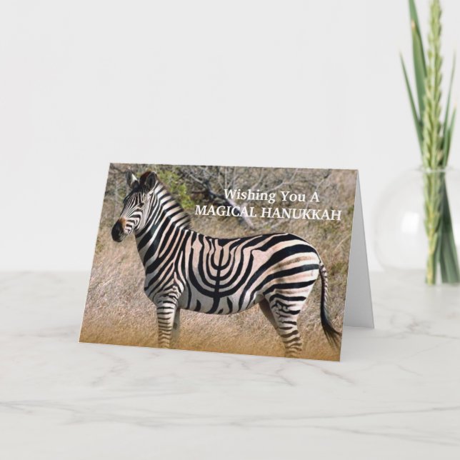 Magic Hanukkah Kort (Framsida)