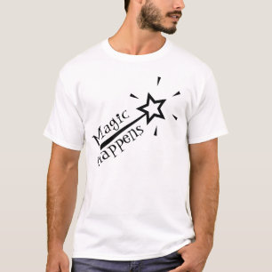 Magic Happens Magic Trollspö T Shirt