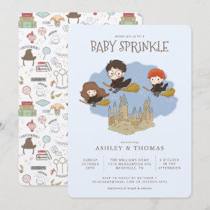 Magic Harry Potter och Hogwarts Baby Sprinkle Inbjudningar